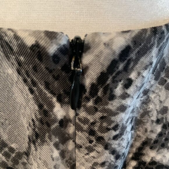 ALYX Limited Sleeveless Snake pattern dress Blk n White, Midi length, Size 14 - Picture 7 of 10